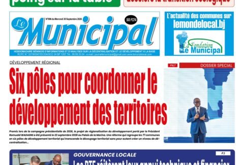 Recevez le 896è numero de votre hebdomadaire thématique sur la décentralisation et la gouvernance locale