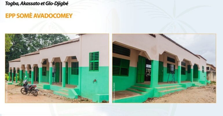 Amélioration des conditions d’étude à Abomey Calavi :  Le maire lance la réfection des salles de classe dans 6 arrondissements.